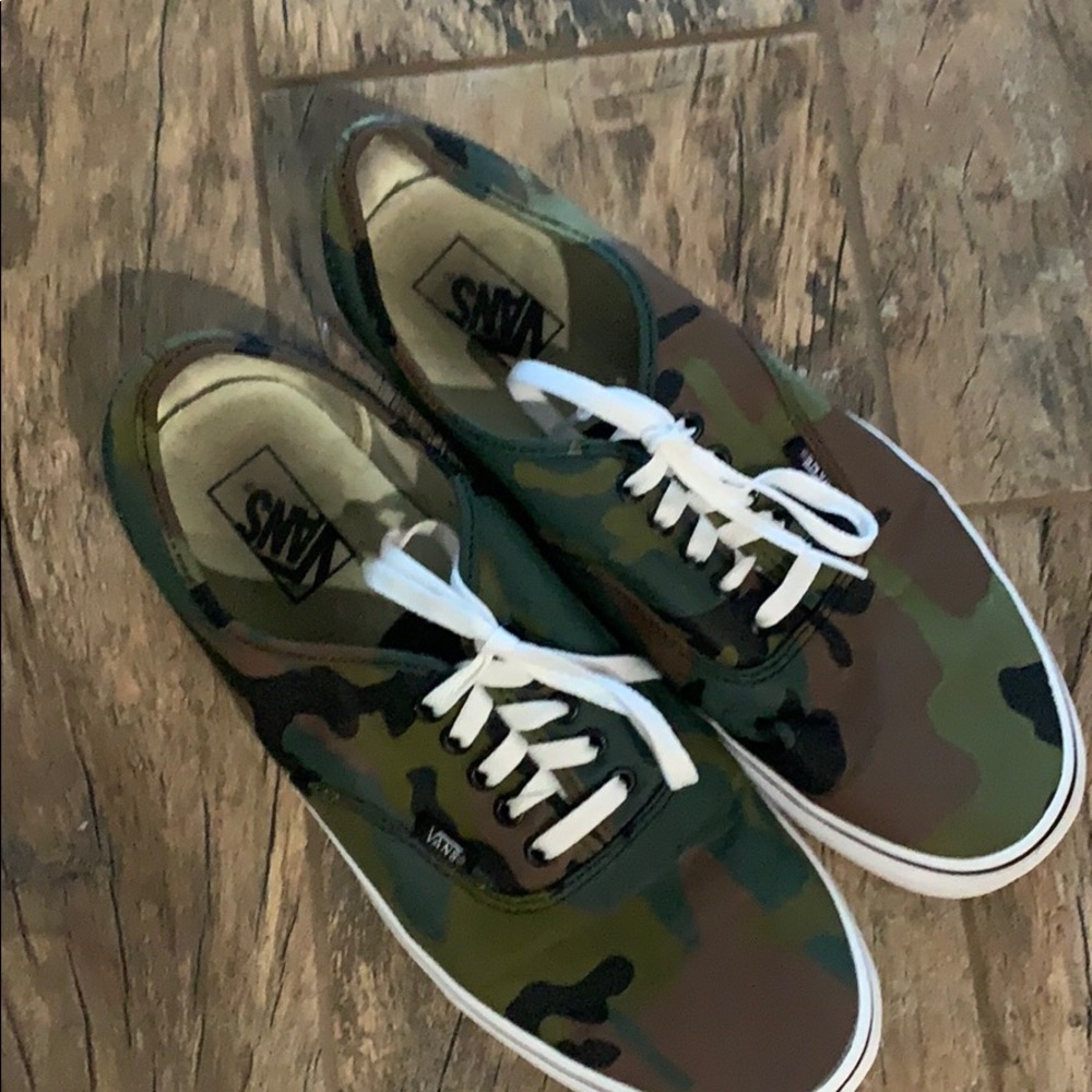 Camo Vans
